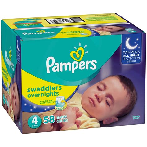 pampers overnight diapers size 4